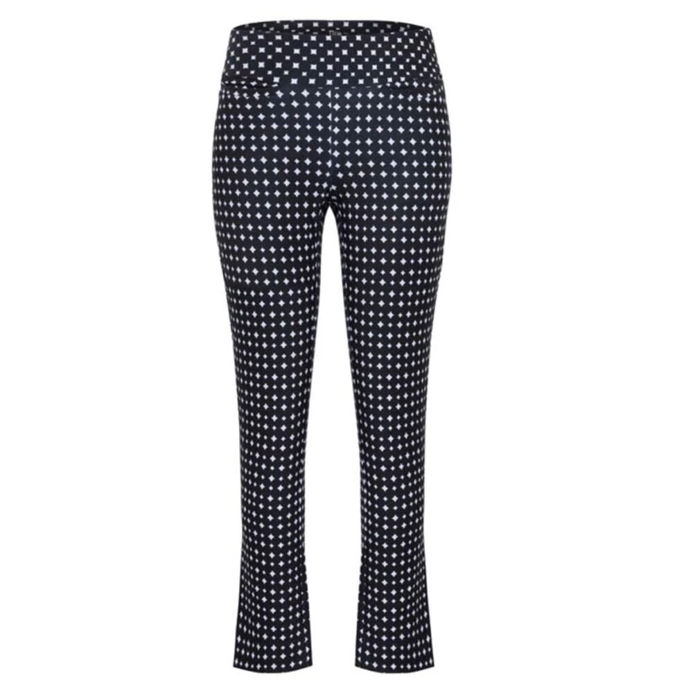 Tail Diamond dot  print ankle pants 8